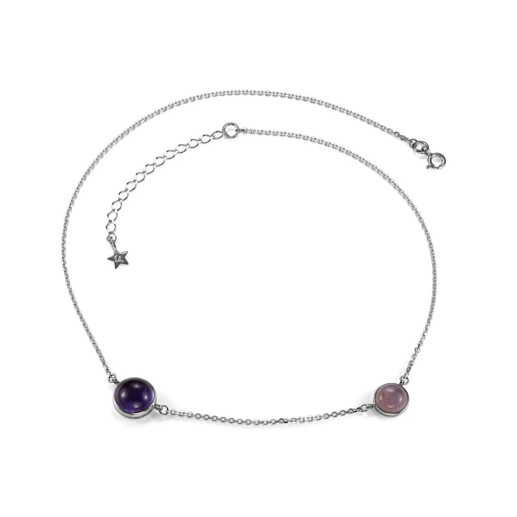 Колье с аметистом