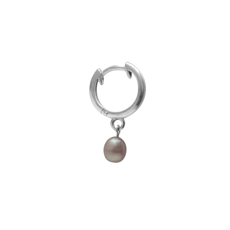 Моносерьга конго с жемчужиной 